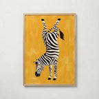 Upside Down Zebra Poster – ekram