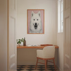 Velvet Paw Poster med valnötsram