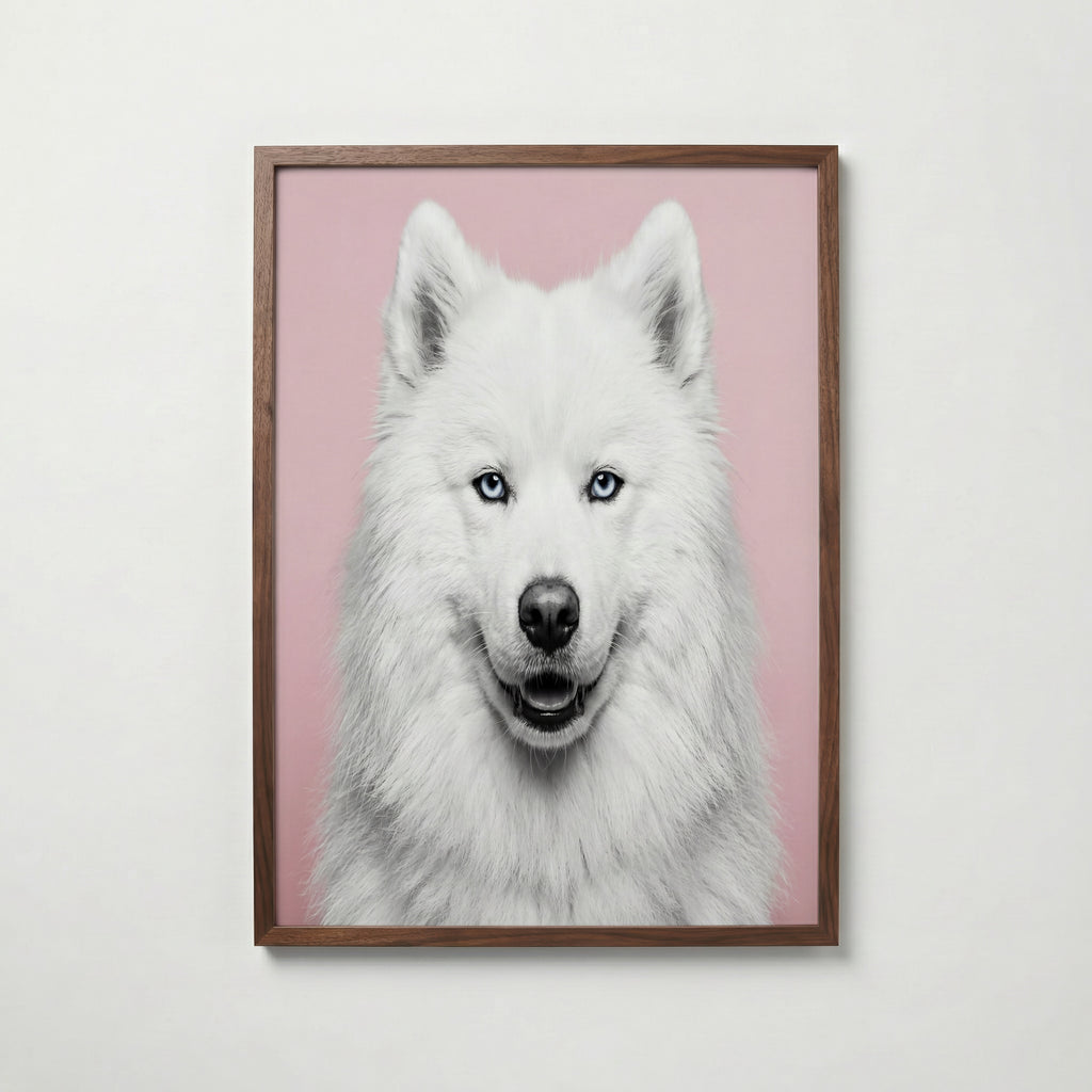 Velvet Paw Poster i vardagsrumsmiljö