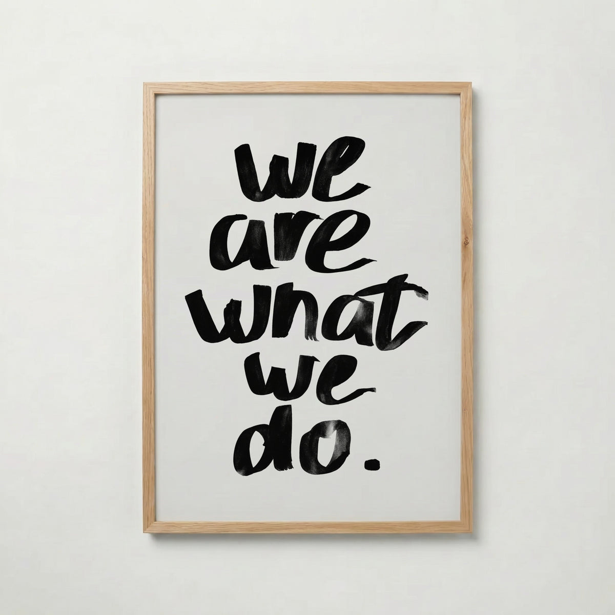 Brushstroke Manifesto Poster – ekram
