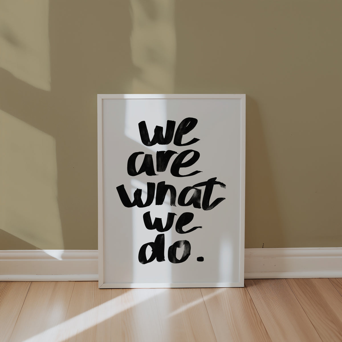 Brushstroke Manifesto Poster – i rum 2