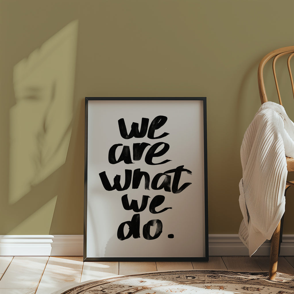 Brushstroke Manifesto Poster – i rum 3