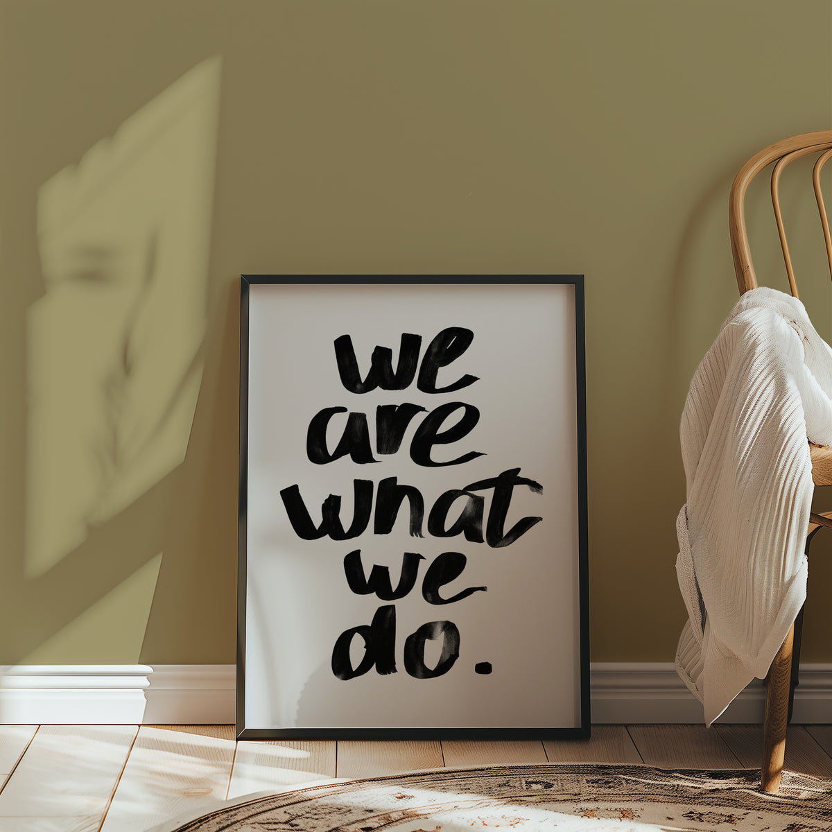 Brushstroke Manifesto Poster – i rum 3