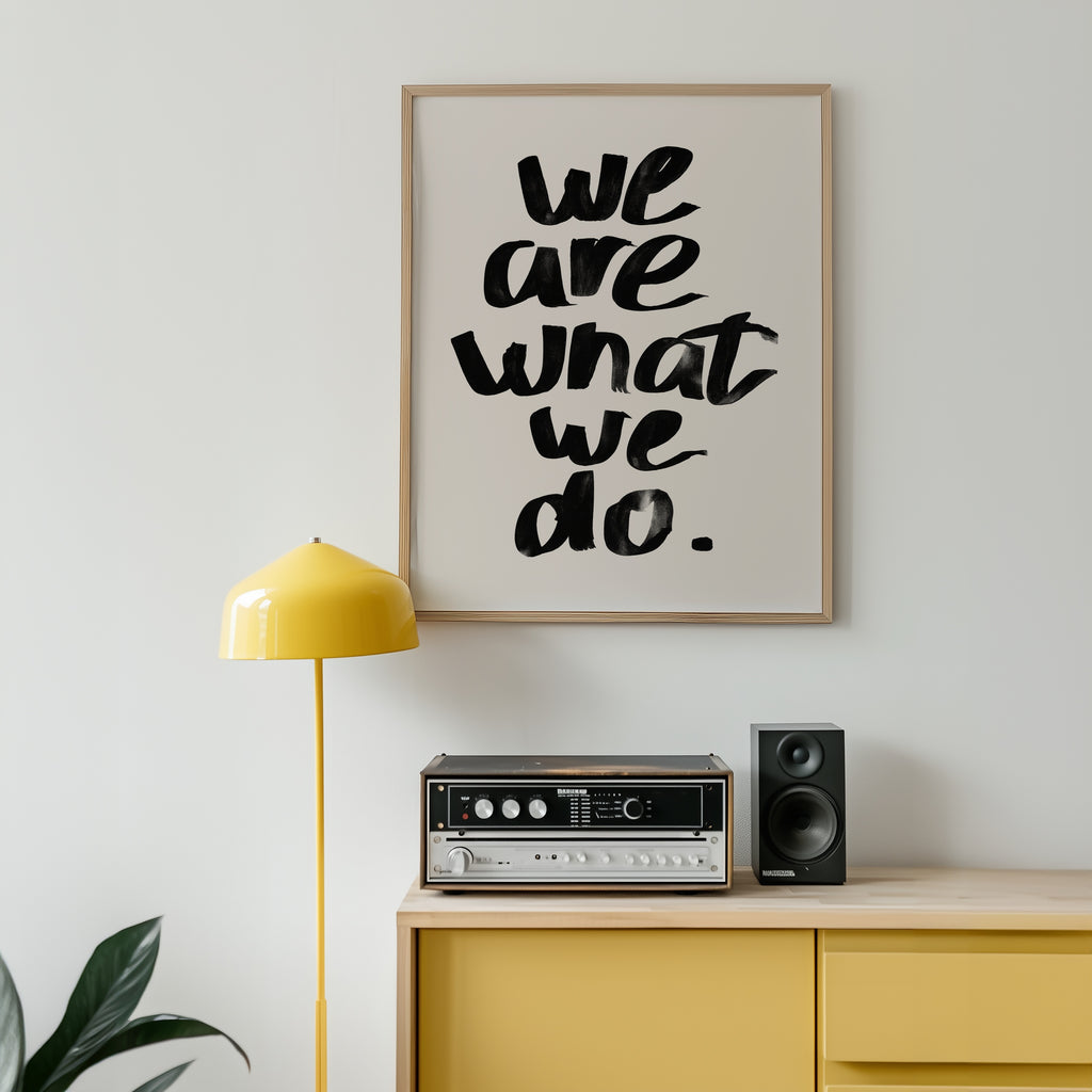 Brushstroke Manifesto Poster – i rum 4