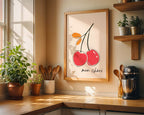 Mon Chéri Cherries poster visad rakt fram – Bozetto affisch i hög tryckkvalitet i hög tryckkvalitet