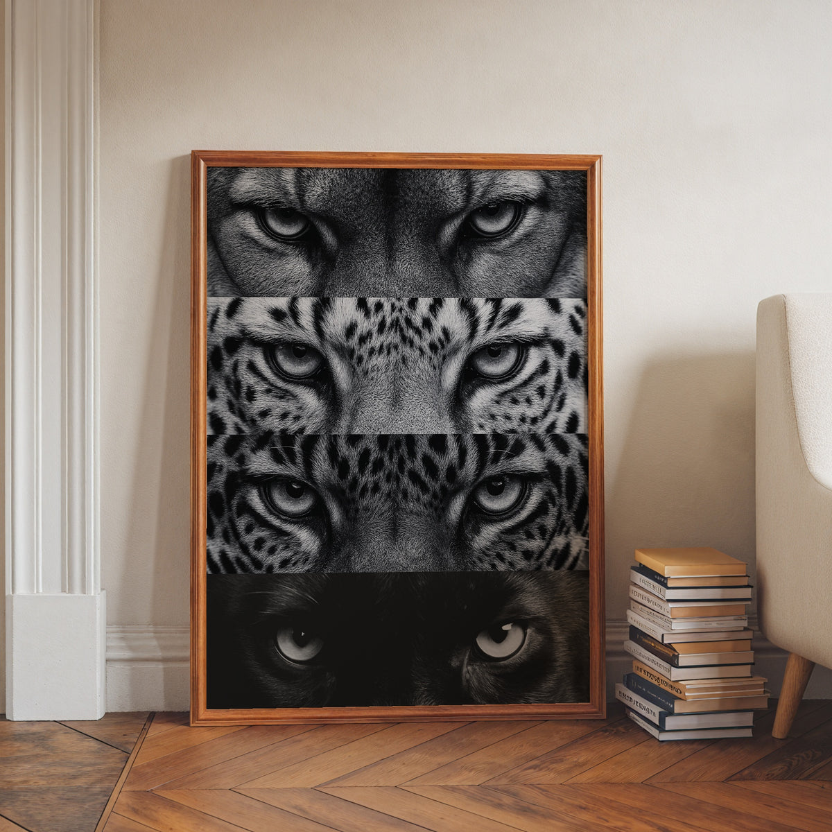 Four Wild Gazes Poster – i rum 4