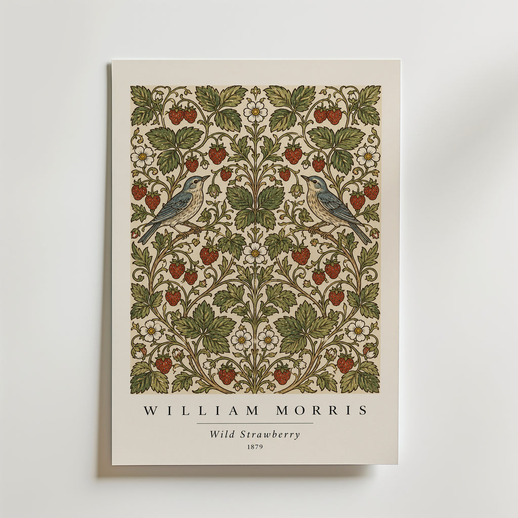Wild Strawberry William Morris Poster