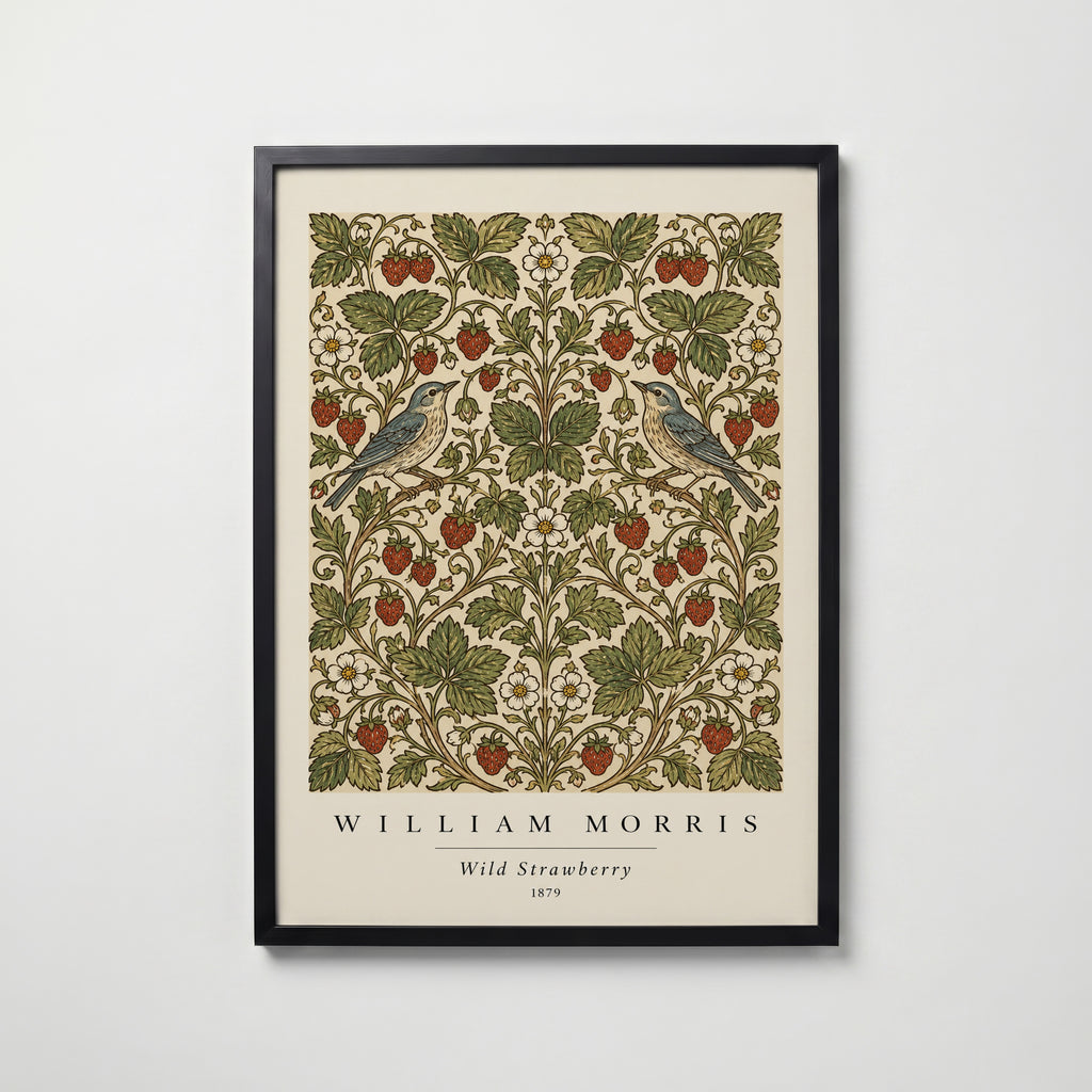Wild Strawberry William Morris Poster