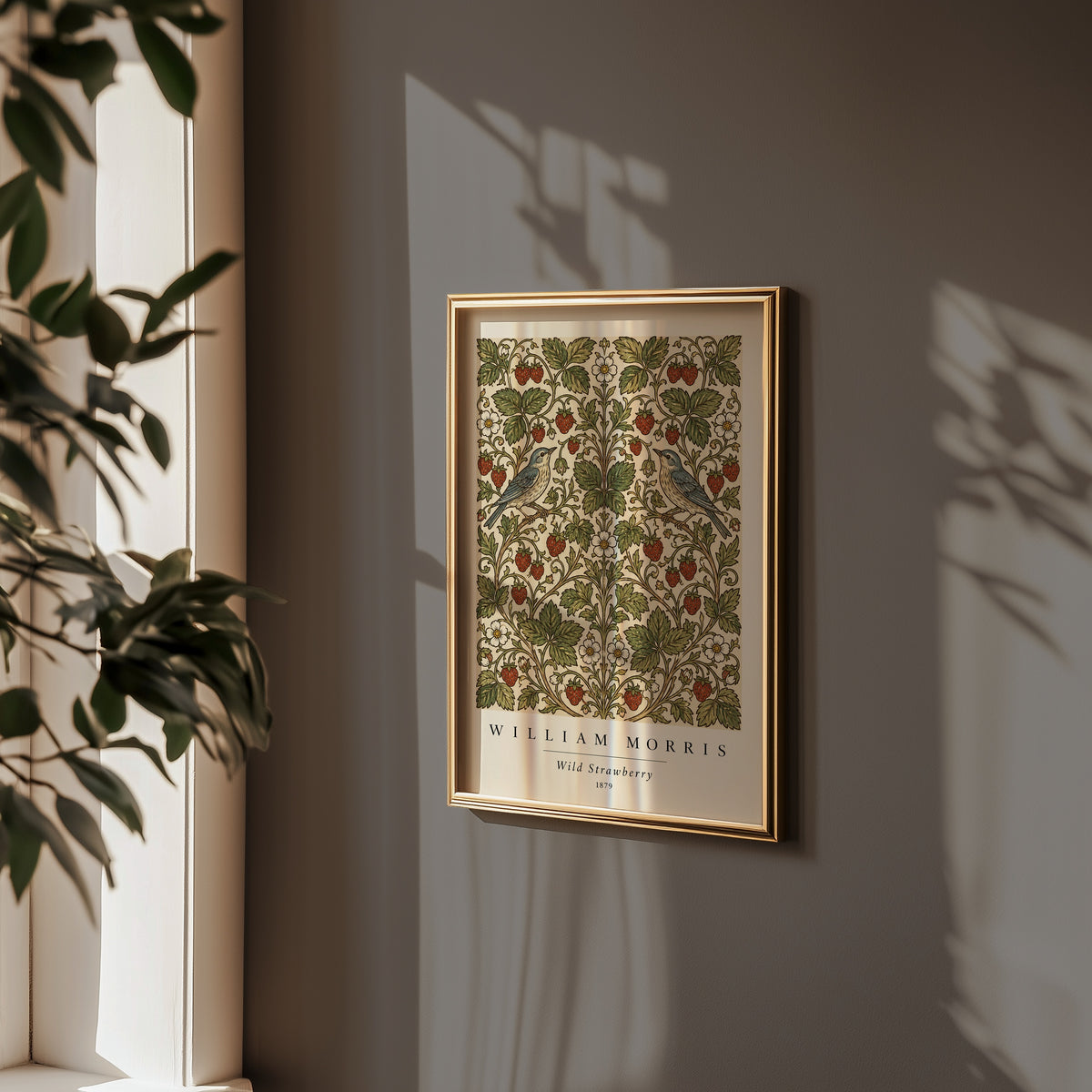 Wild Strawberry William Morris Poster