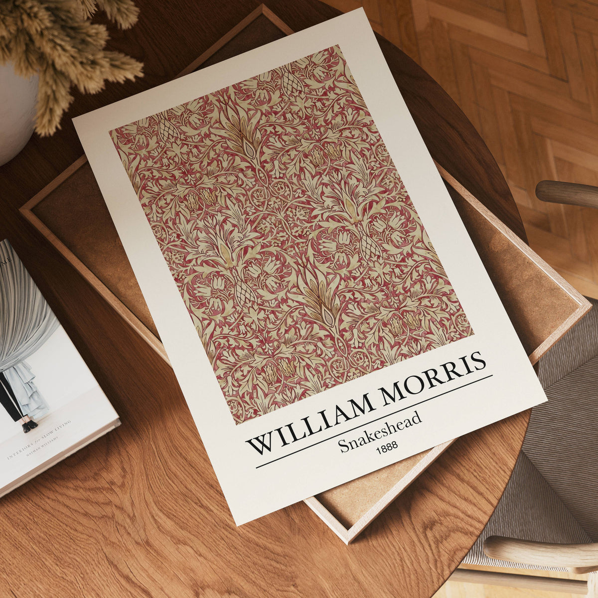 William Morris Snakeshead – affisch med stilfullt motiv från Bozetto i hög kvalitet