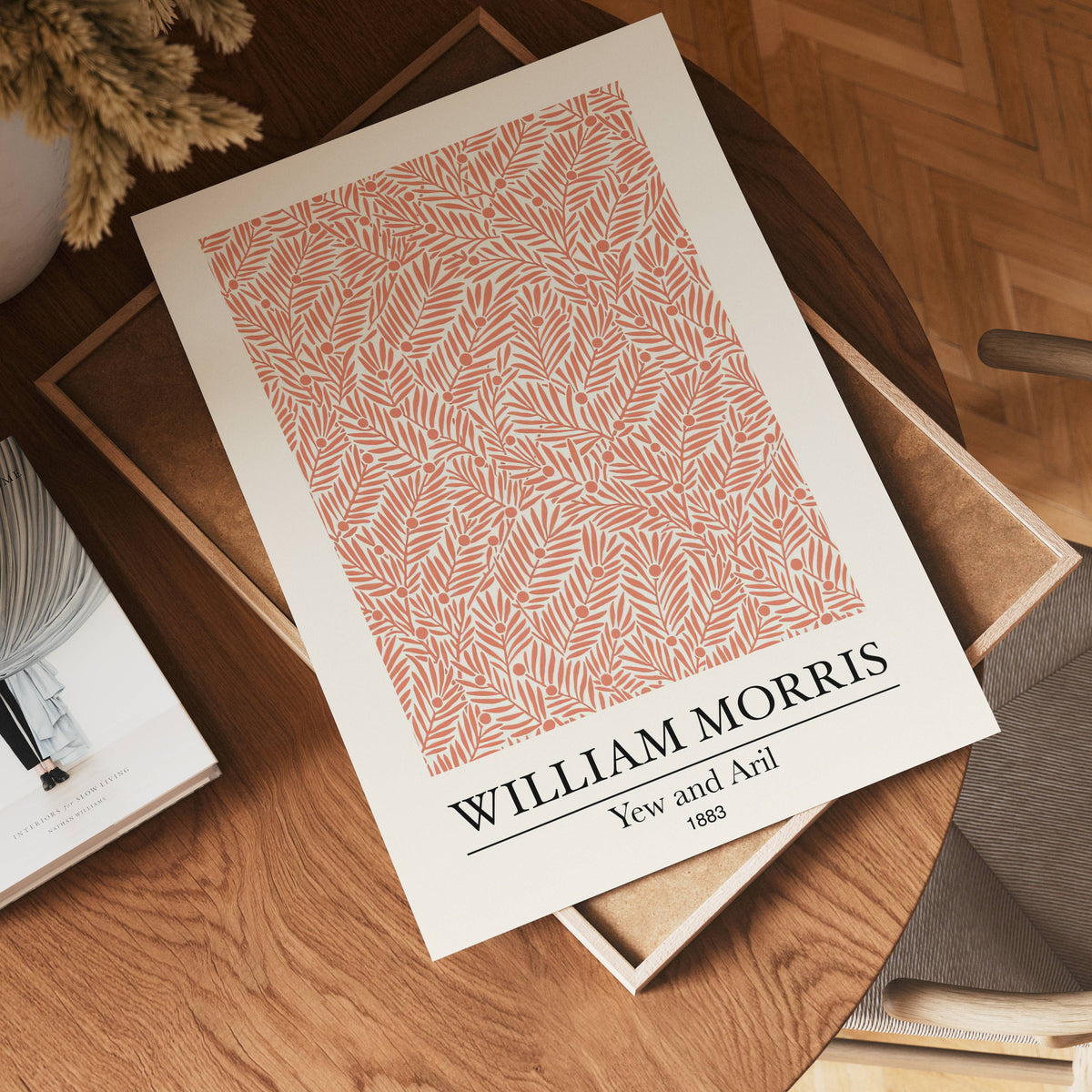 William Morris Yew and Aril – affisch med stilfullt motiv från Bozetto i hög kvalitet