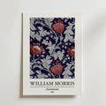 William Morris Anemone – stilfullt konsttryck från Bozetto, tryckt på matt finpapper