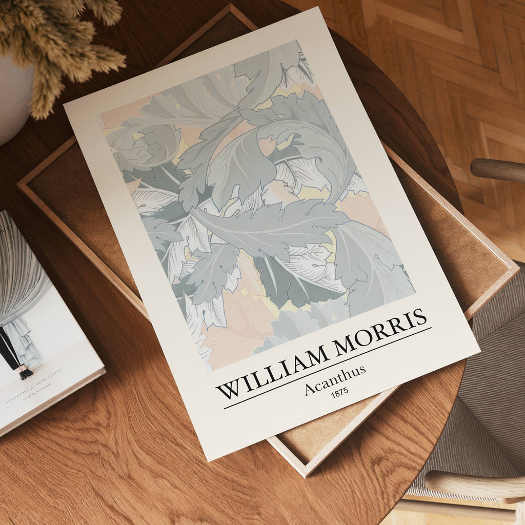William Morris Acanthus – affisch med stilfullt motiv från Bozetto i hög kvalitet