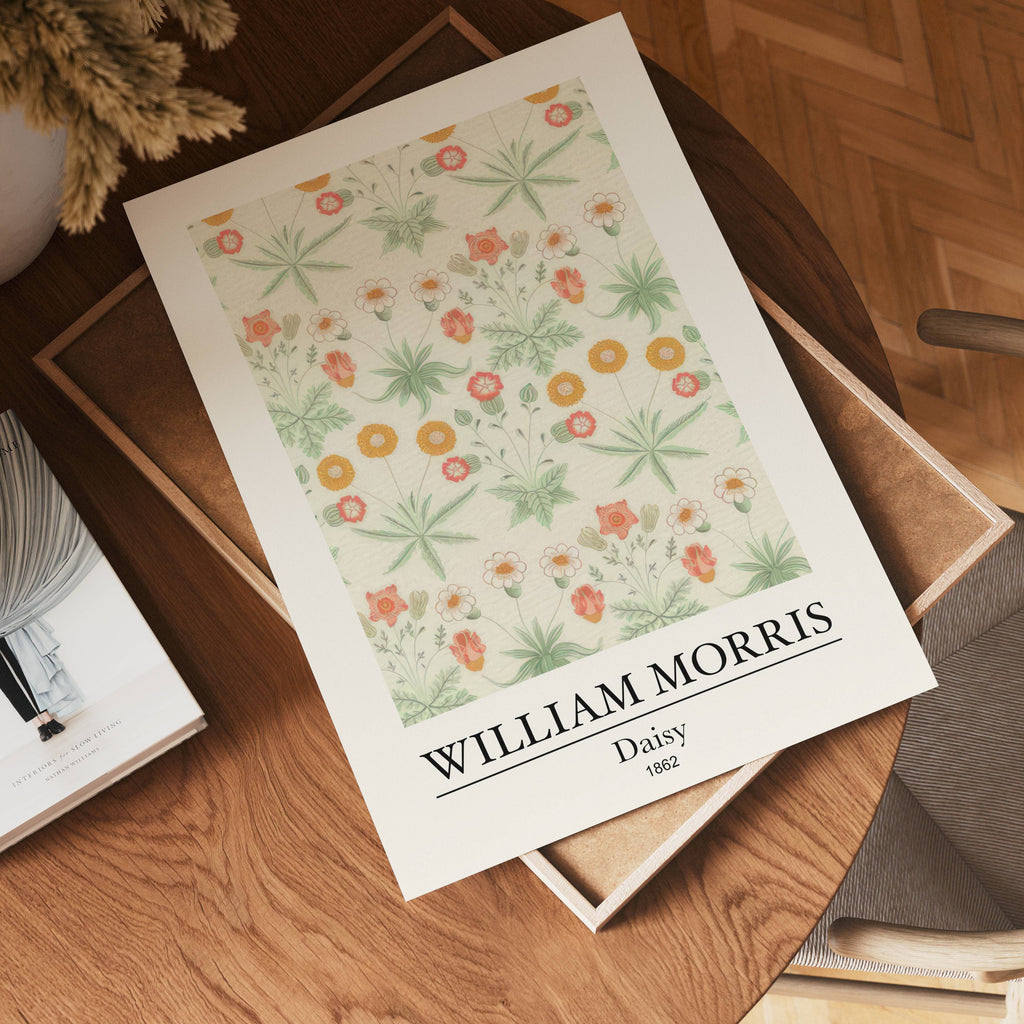 William Morris Daisy – affisch med snyggt motiv, köp enkelt hos Bozetto i flera storlekar