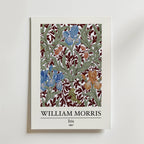 William Morris Iris – stilfullt konsttryck från Bozetto, tryckt på matt finpapper