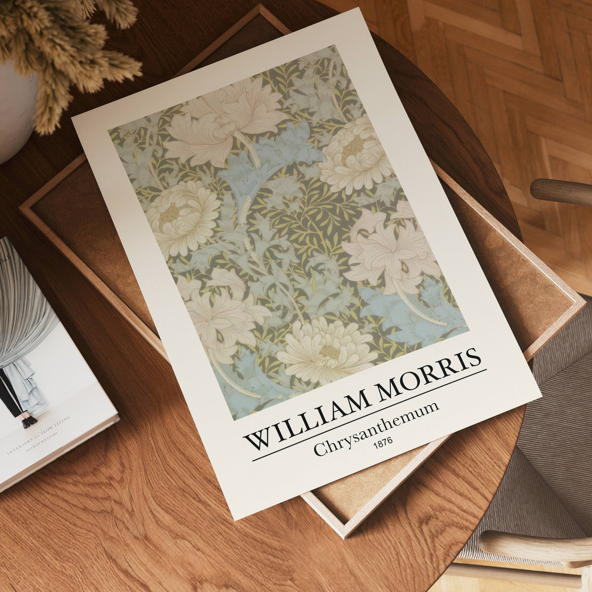William Morris Chrysanthemum – affisch med stilfullt motiv från Bozetto i hög kvalitet