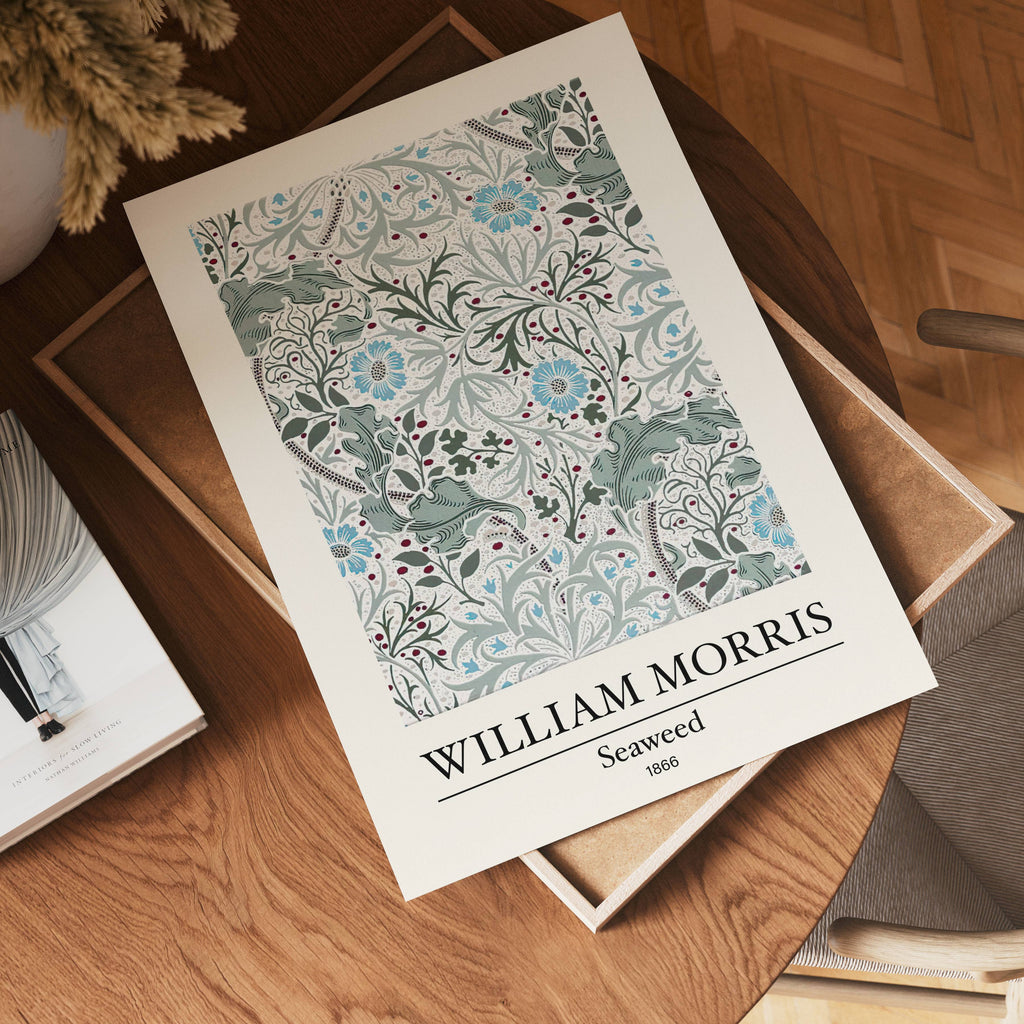 William Morris Seaweed – affisch med stilfullt motiv från Bozetto i hög kvalitet