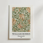 William Morris Honeysuckle – stilfullt konsttryck från Bozetto, tryckt på matt finpapper