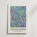William Morris Four Fruits – stilfullt konsttryck från Bozetto, tryckt på matt finpapper