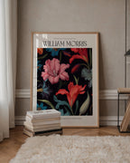 William Morris Midnight – affisch med stilfullt motiv från Bozetto i hög kvalitet