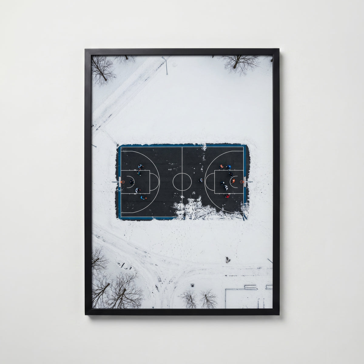 Winter Court Poster i hemmiljö