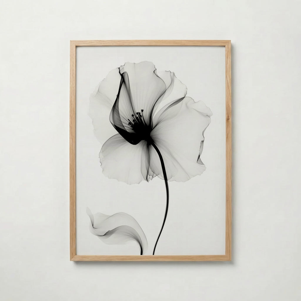 Veiled Poppy Bloom Poster – ekram