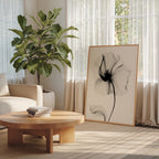Veiled Poppy Bloom Poster – i rum 1