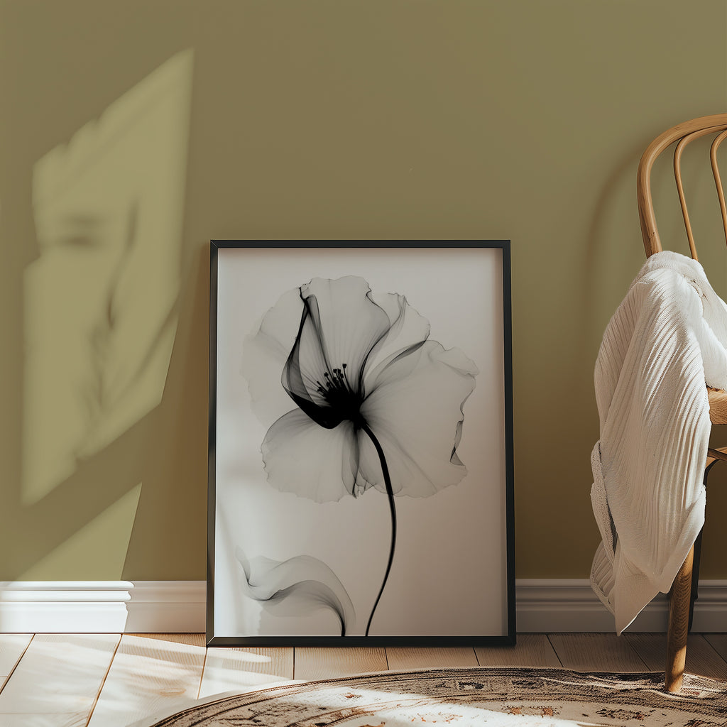Veiled Poppy Bloom Poster – i rum 5