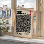 Yayoi Kusama Infinity Lines – stilfullt konsttryck från Bozetto, tryckt på matt finpapper