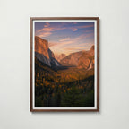Yosemite Tunnel View Poster