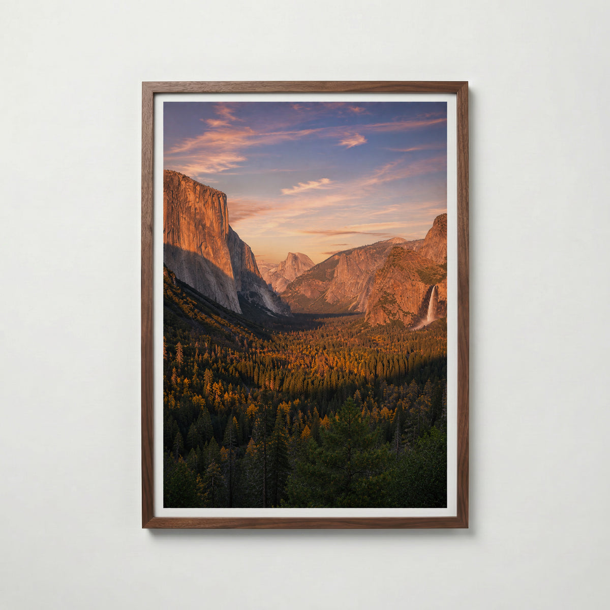 Yosemite Tunnel View Poster