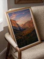 Yosemite Tunnel View Poster