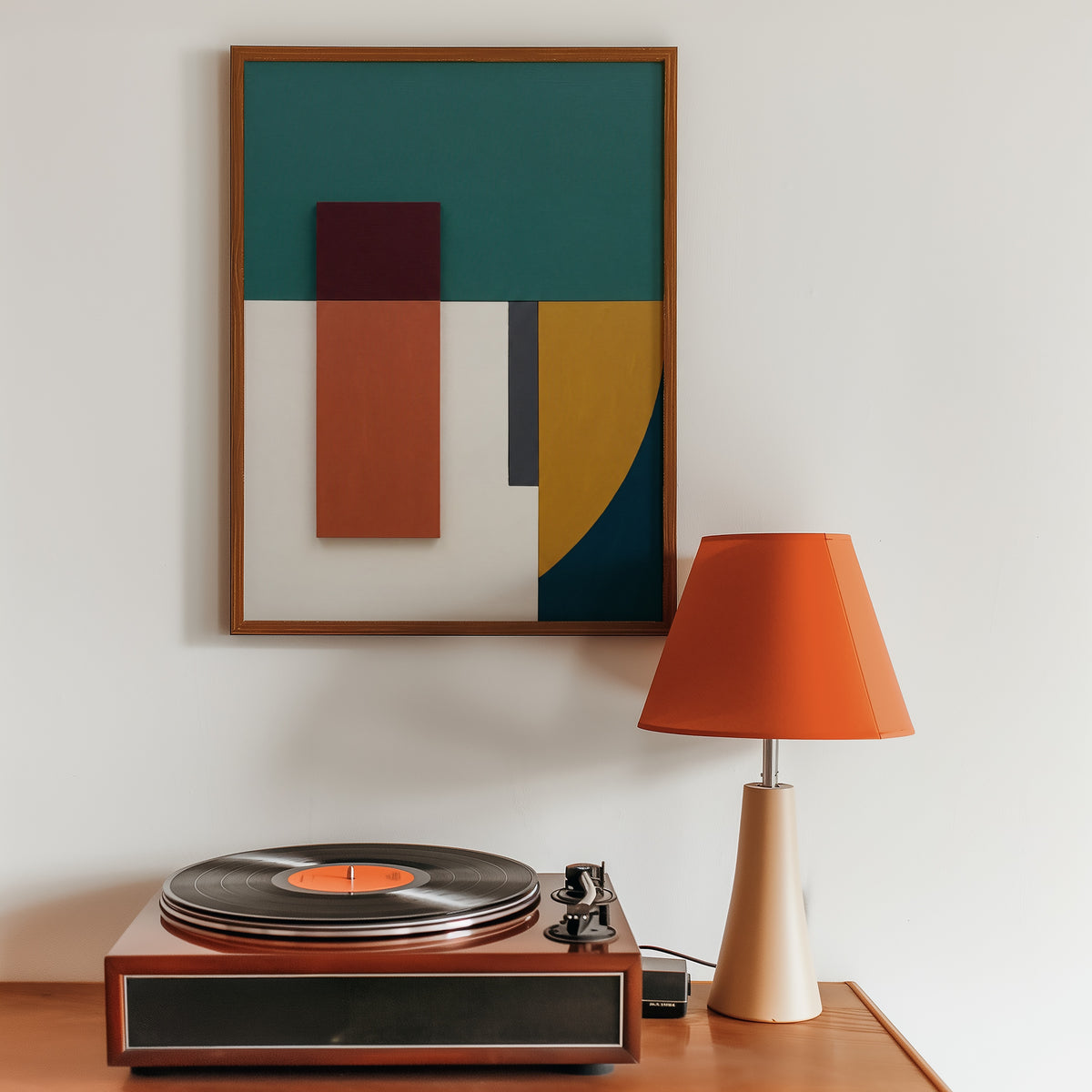 Teal Relief No. 1