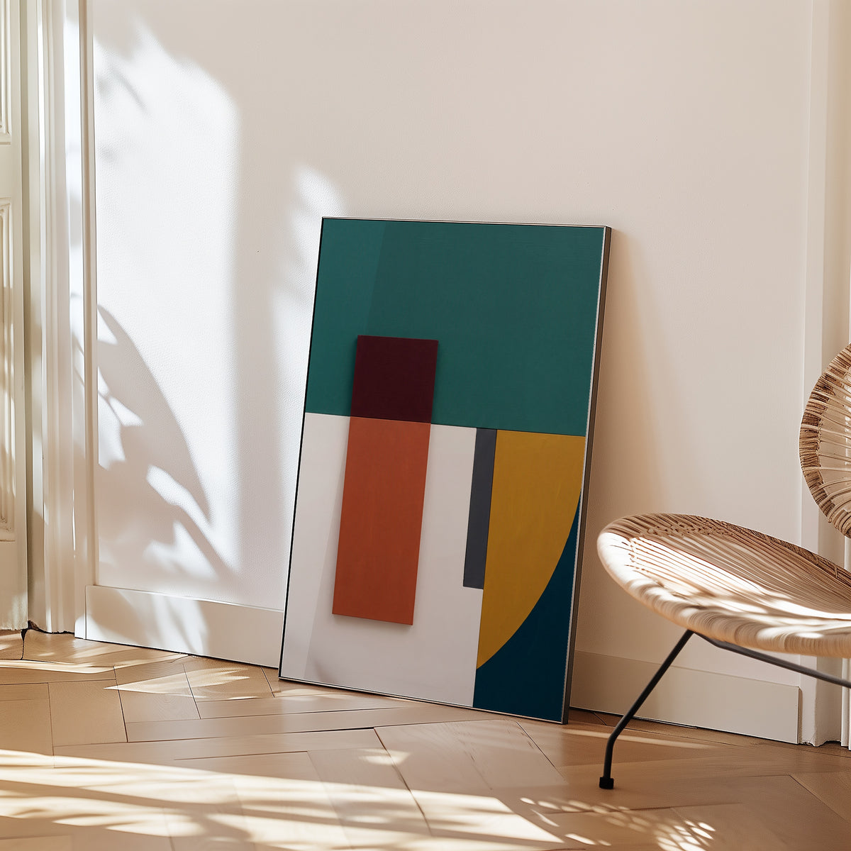 Teal Relief No. 1