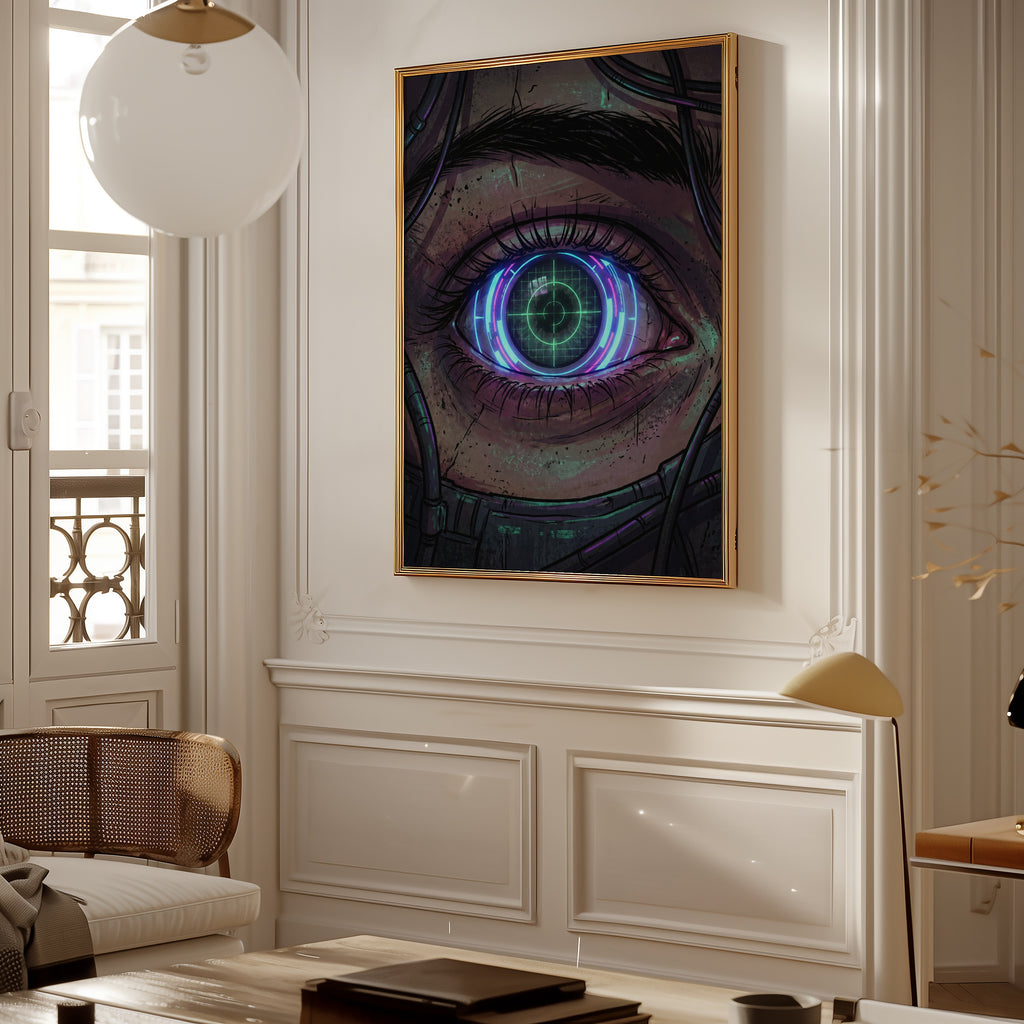 Cyber Iris Poster – i rum 1