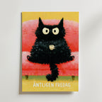 Äntligen Fredag Poster – canvas utan passepartout