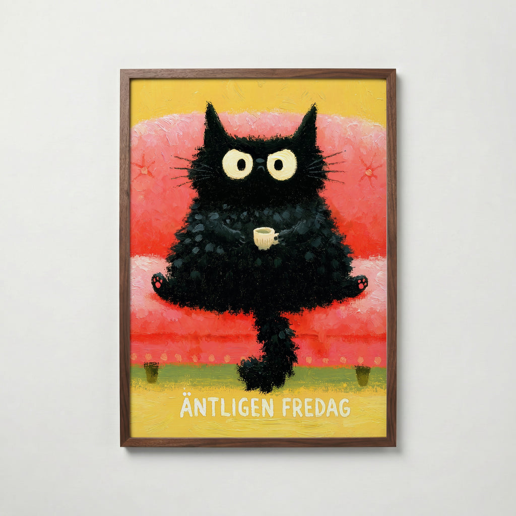 Äntligen Fredag Poster – valnötsram