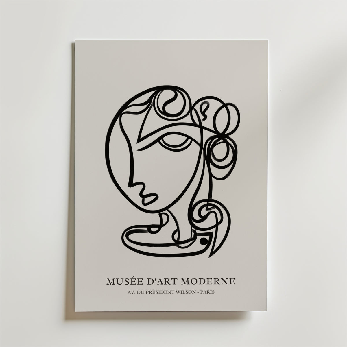Modern Muse – stilfullt konsttryck från Bozetto, tryckt på matt finpapper i hög tryckkvalitet