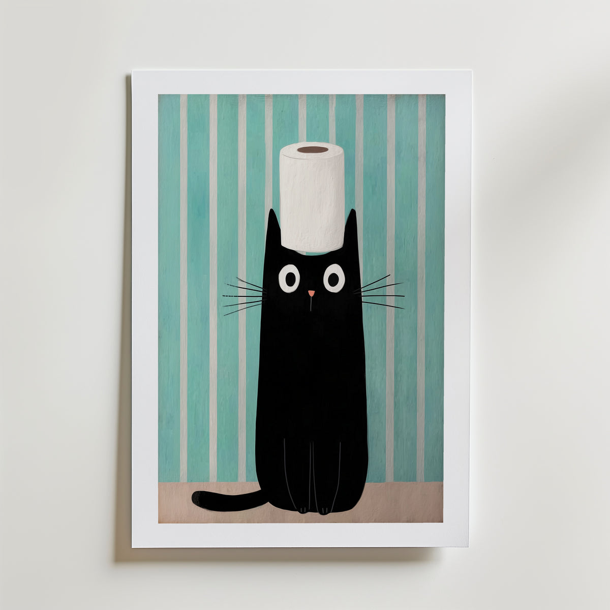 Balancing Act Poster – med passepartout
