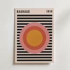 Bauhaus Harmony – stilfullt konsttryck från Bozetto, tryckt på matt finpapper i hög tryckkvalitet