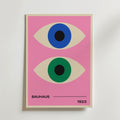 Bauhaus Dual Vision – stilfullt konsttryck från Bozetto, tryckt på matt finpapper