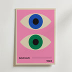 Bauhaus Dual Vision – stilfullt konsttryck från Bozetto, tryckt på matt finpapper
