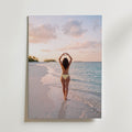 Beach Heart Poster – canvas utan passepartout