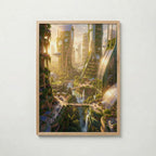 Solarpunk City Poster – ekram