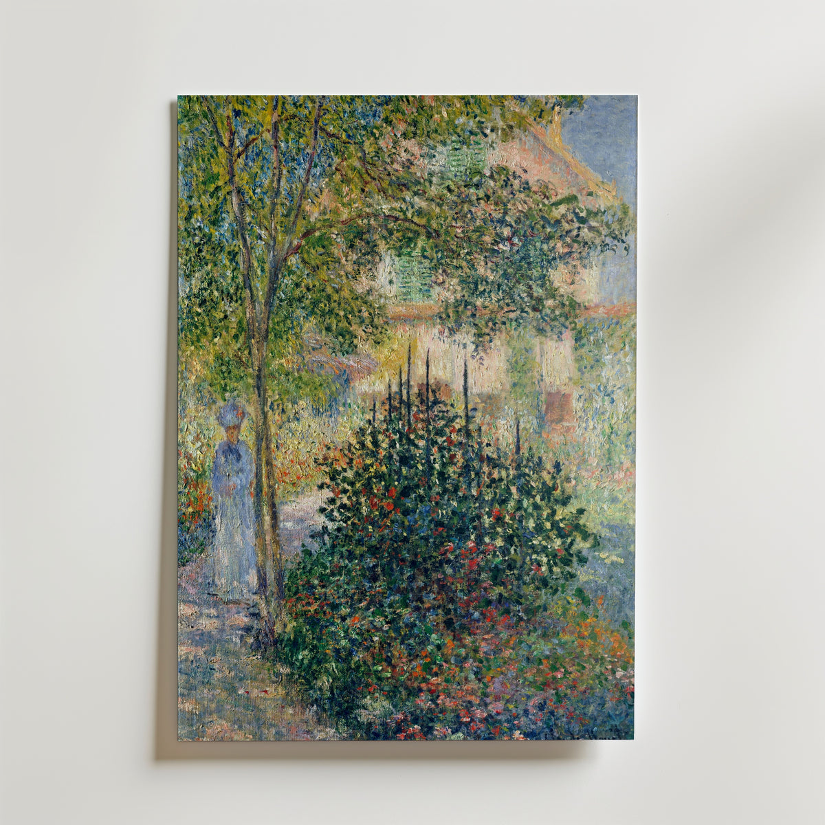 Claude Monet Painting Of Camille Monet Poster – utan passepartout
