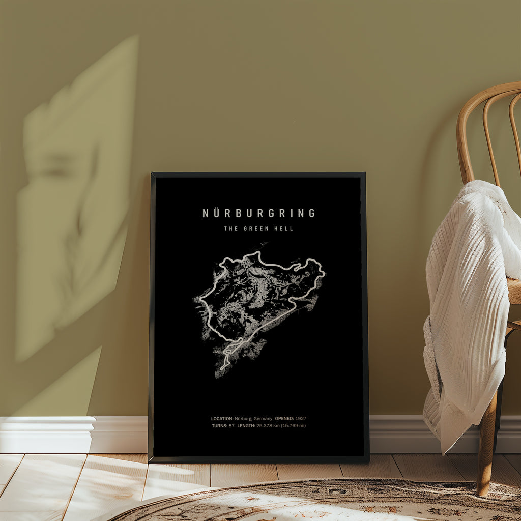 Nürburgring Poster – i rum 4