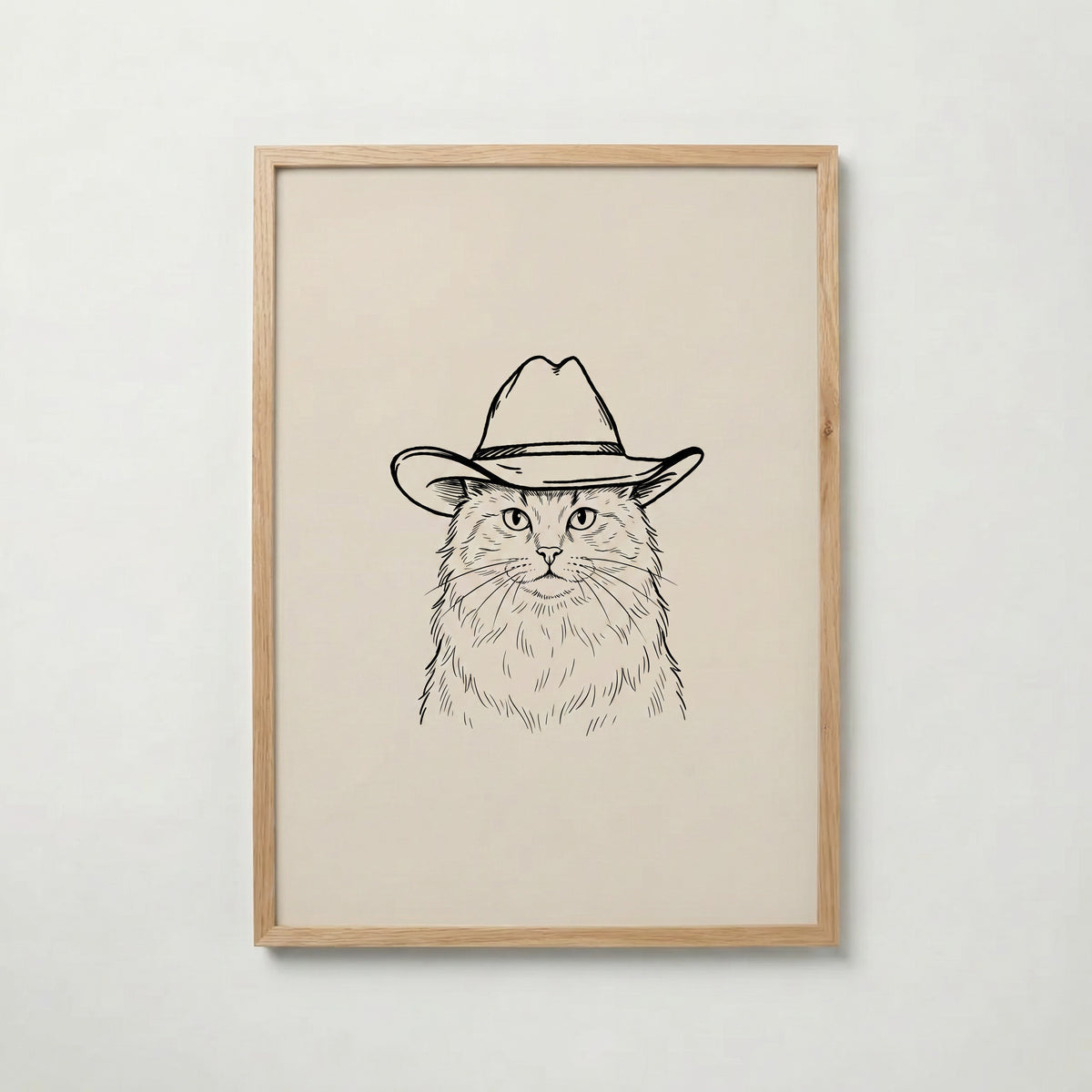 Cowboy Cat Poster – ekram