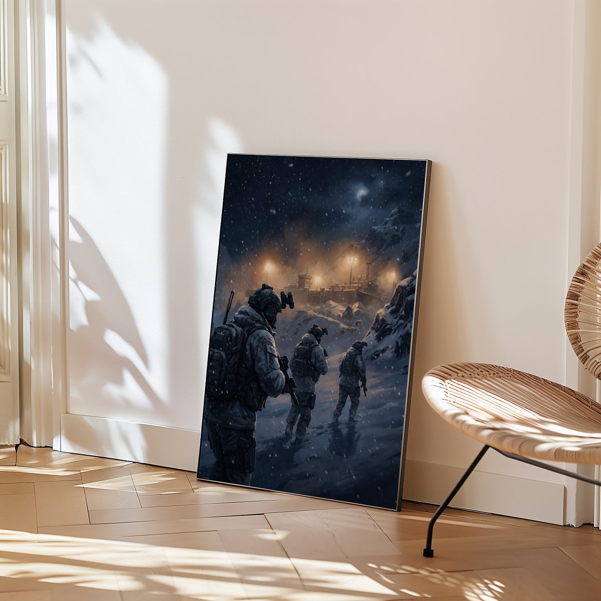 Winter Patrol Poster – i rum 2