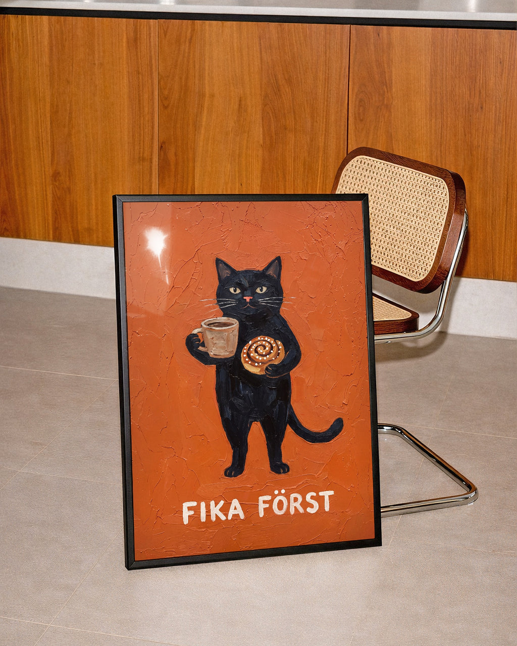 Fika Först Poster – i rum 1