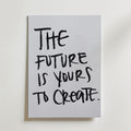 Future Is Yours Poster – canvas utan passepartout